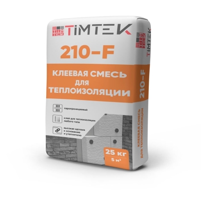 TIMTEK 210-F Штукатурно-клеевая смесь для теплоизоляции 25кг 
