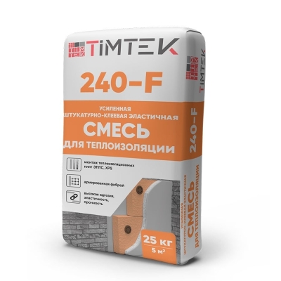 TIMTEK 240-F Смесь штукатурно-клеевая усиленная эластичная