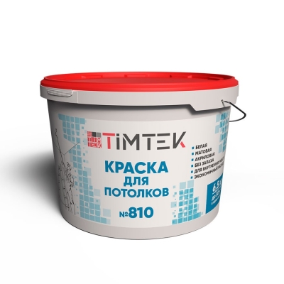 TimTek 810 Краска для потолков супербелая 