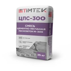 TIMTEK ЦПС-300 Универсальная цементная смесь М-300, 25кг 